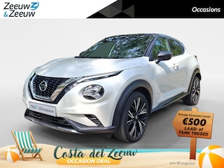 Nissan Juke 1.0 DIG-T N-Design | DEALER ONDERHOUDEN | AUTOMAAT | STOEL & VOORRUITVERWARMING | BOSE AUDIO | LEER | PRO-PILOT |