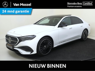 Mercedes-Benz E-klasse 400 e 4MATIC AMG Line / Premium/ Panoramadak/ AIRMATIC/ Achterasbesturing/ SUPERSCREEN/ Nappa/ 20 inch/ Softclose/ Burmester 4D/ El. Trekhaak