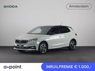 Skoda Fabia 1.0 TSI Monte Carlo | Timiano Green Black Magic | Travel Assist Pakket | Verwarmbare Voorstoelen | Hill Start Assist