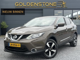 Nissan Qashqai 1.2 N-Connecta 360°Camera,Trekhaak,Navi,Pdc V+A,Keyless,6 Bak,Clima,Cruise,2e Eigenaar,115pk,Lm velgen,Nieuwe Apk bij Aflevering