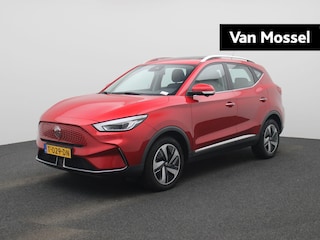 MG ZS EV Long Range Luxury 70 kWh | SoH 100% | Panorama/Schuif-Kanteldak | 17"LMV | ACC | ECC | Navi | 360° Cam | DAB |