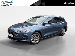 Ford Focus Wagon 1.0 EcoBoost Hybrid Titanium 155PK Automaat | Navigatie | Climate Control | Parkeersensoren | Privacy Glass