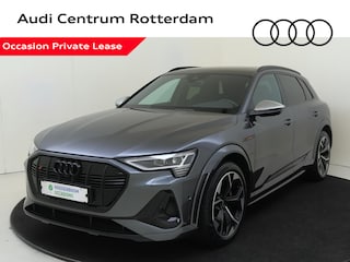 Audi e-Tron S quattro 95 kWh | SoH 98% | Panoramadak | Luchtvering | 360 camera | Lederenstoelen ‘Valcona’ |  Optiek zwart Plus | Keyless | Adaptieve cruise control | Sfeerverlichting | Dodehoekdetectie |
