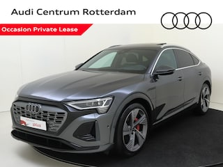 Audi Q8 e-tron 55 quattro S Edition 115 kWh | Panoramadak | Trekhaak | Luchtvering | 4-zone airco | 360 camera | Head-up display | LED matrix verlichting | Dodehoek detectie |