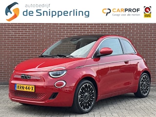 Fiat 500 La Prima 42 kWh SOH 95% NAV PANO JBL ADAPT-CRUISE STOELVW CARPLAY LED