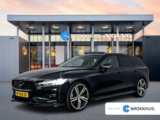 Volvo V60 B3 R-Design | 20" | Sportstoelen | Panoramadak | Exterior Styling Pack | Elektr. verst. best. Stoel | Adaptieve Cruise | BLIS | Parkeercamera