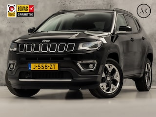 Jeep Compass 1.4 MultiAir Limited Sport 4x4 170Pk Automaat (APPLE CARPLAY, NAVIGATIE, CLIMATE, GETINT GLAS, SPORTSTOELEN, PARKEERSENSOREN, CRUISE, NIEUWSTAAT)