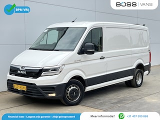 MAN TGE 5.180 2.0 TDI Automaat L3H2 Dubbellucht Cruise Control Climate Control 3,5t Trekhaak Navigatie Camera Kastwand Inbouw