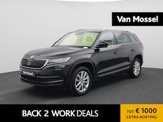 Skoda Kodiaq 1.5 TSI Style | Automaat | Trekhaak | Navigatie | Apple Carplay / Android Auto | Stoel Verwarming | Memory Seats | Stuur verwarming | DAB | Camera | Cruise Control | Lichtmetalen Velgen |
