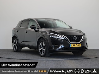 Nissan Qashqai 158pk MHEV Xtronic N-Connecta | Stoel, stuur en voorruitverwarming | 1800kg Trekgewicht | Rondomzicht Camera |