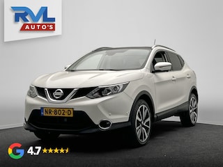 Nissan Qashqai 1.2 Tekna | Origineel Nederlands | Panorama dak | Leder | Navigatie | 360° camera | Stoelverwarming |