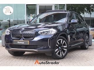 BMW iX3 (g08) Executive 80 kWh 286pk SoH 97% I Pano I Trekhaak I Leder I Memory I Camera I Stoelverwarming