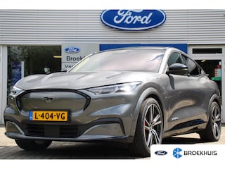 Ford Mustang Mach-E Extended First Edition AWD 98 kWh | NL-AUTO! | 1E EIGENAAR! | PANODAK | 360° CAMERA | ADAPTIVE CRUISE | DODE HOEK | B&O | WINTERPACK | LANE ASSIST | PARK SENS V+A | DEALER OH!
