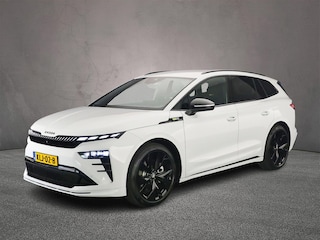 Skoda Enyaq 85X RS 340pk Automaat Trekhaak, Adaptive cruise control, LED matrix koplampen, Achteruitrijcamera, Elektrische achterklep, Navigatie, Stuurwiel verwarmd