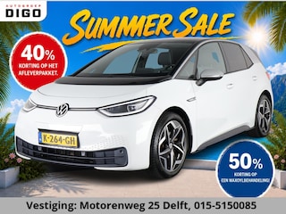 Volkswagen ID.3 FIRST PLUS 58 KWH 1e EIG SOD ACCU 90% GAR. 1-2031* BIJNA 2021. NAVI.STOEL EN STUUR VERWARMING ETC
