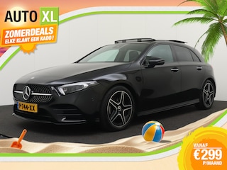 Mercedes-Benz A-klasse 180 Aut. Business Solution AMG Pano-dak Sfeerverlichting Stoelverw.