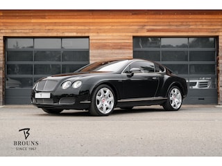 Bentley Continental 6.0 W12 560pk | Zwart/Cognac |