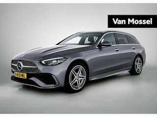 Mercedes-Benz C-klasse Estate 300 e AMG Line | TREKHAAK | Dodehoekdetectie | Memory | 360 graden Camera | Elektrische Achterklep | VOL!