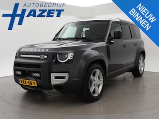 Land Rover Defender 3.0 P400 6-CILINDER BENZINE GRIJS KENTEKEN HSE + PANORAMA | HEAD-UP | TREKHAAK | 360 CAMERA