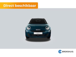 Fiat 600 e La Prima | 10,25" touchscreen radio met Bluetooth, DAB & USB | Automatische airconditioning | Extra getint glas achter