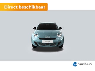 Fiat 600 e La Prima | 10,25" touchscreen radio met Bluetooth, DAB & USB | Automatische airconditioning | Extra getint glas achter