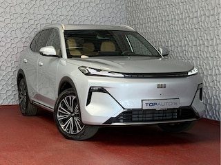 Geely Starray EM-i 1.5 MAX+ PHEV LONG RANGE BRUIN LEER 29,8 KWH | 136km WLTP | PANORAMADAK | MASSAGE /STOEL/VERW/KOELING