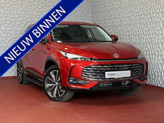 MG HS PHEV 1.5 TGDI LUXURY PHEV PLUG-IN HYBRIDE | LEER | 272PK NIEUWE AUTO | 100KM ELEK. BEREIK | 360° CAMERA | ELEKTRISCHE ACHTERKLEP | STOEL/STUUR. VERWARMING | FULL LED | ELEKTRISCHE S