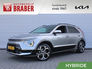Kia Niro 1.6 GDi ExecutiveLine | Navi | Airco | Cruise | Camera | 18" LM | Leer | Stuurverwarming | Stoelverwarming | HUD |