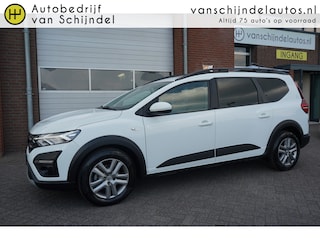 Dacia Jogger 1.0 TCe BI-FUEL COMFORT 7P 7STOELEN ORIGINEEL NEDERLANDS ANDROID/APPLECARPLAY(NAVI) AIRCO CRUISECONTROL BLUETOOTH PARKEERSENSOREN DAKRAILS 4X ELECTR.RAMEN/SPIEGELS