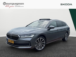 Skoda Superb Combi 1.5 TSI PHEV L & K | Trekhaak | 5 jaar | 204Pk | Pano Dak | Leder | Massage | Canton Sound |