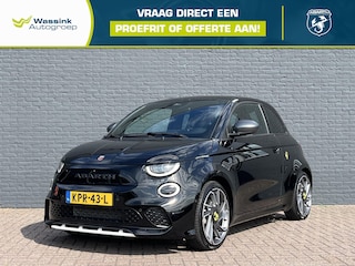 Abarth 500 Turismo 42 kWh | SOH 95% | 155 PK | Sportstoelen | Glazendak | Zomerbanden + Winterbanden | Sound Generator | Stoelverwarming | Cruise Control | LED | CarPlay | Climate Control | Sensoren Voor + Achter | Camera |