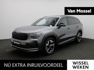 Skoda Kodiaq 1.5 TSI PHEV Sportline Business 204 PK 204PK | Automaat | Panoramadak | Matrix LED Koplampen | Navigatie |  Apple Carplay/Android Auto | Keyless Entry | Achteruitrijcamera | Climate Control | Adaptive Cruise Control | Parkeersensoren | Elektrische achterklep | Privacy Glass | Stoelverwarming | Lichtmetalen velgen | €4000 inruilpremie! | Direct leverbaar! |