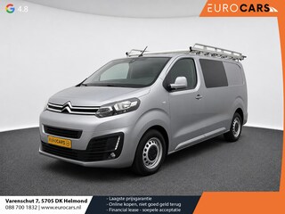 Citroën Jumpy 2.0 BlueHDI 120 XL Driver DC Imperiaal Trekhaak Navigatie Apple CarPlay Android Auto Camera Parkeerhulp Cruise Control Verwarmbare bestuurdersstoel Climate Control