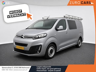 Citroën Jumpy 2.0 BlueHDI 120 XL Driver DC Imperiaal Trekhaak Navigatie Apple CarPlay Android Auto Camera Parkeerhulp Cruise Control Verwarmbare bestuurdersstoel Climate Control