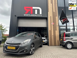 Peugeot 208 1.2 PureTech GT-line/Navi/climaat-control/carbon/achteruitrijcamera/kuipstoelen/LM-velgen/2 sleutels/Matgrijs/bomvol