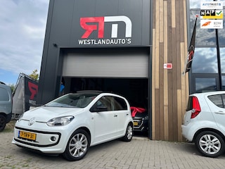 Volkswagen Up 1.0 groove up! BlueMotion/ airco/navi/leder-stuur/LM-velgen/panoramadak/2 sleutels/dealer-onderh/keurige auto
