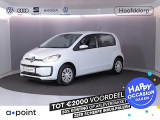 Volkswagen Up 1.0 65 pk | Navigatie via App | Airco | Parkeersensoren achter | Achteruitrijcamera | Cruise control |