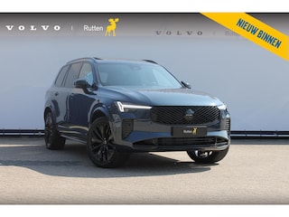 Volvo XC90 T8 455pk Automaat AWD Ultra Black Edition Stoelmassage - en ventilatie Luchtvering / Trekhaak / Panoramadak / Google services / Elektrisch bedienbare voorstoelen met geheugen / Stoelverwarming voor en achter