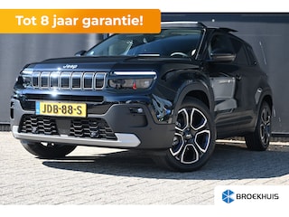 Jeep Avenger Summit 54 kWh 100%SOH! Tot 8 Jaar Garantie! | Schuif-/Kanteldak | Stoelverwarming | Navigatie | Warmtepomp | Summit Pack | Convenience Pack | Climate Control |