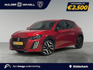 Peugeot 208 GT 1.2 Turbo 100pk | ADAPTIVE CRUISE | NAVI | 360° CAMERA | DODEHOEKBEW. | CLIMA | KEYLESS ENTRY | LEDER/STOF | DAB+ | ISOFIX |