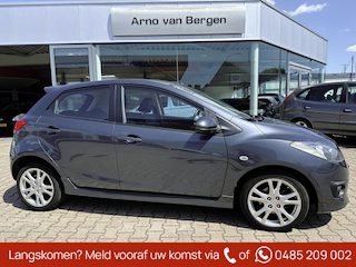 Mazda 2 1.5 S-VT GT-M, airco, stoelverwarming, achterspoiler, sideskirts, leuke sportieve auto !!