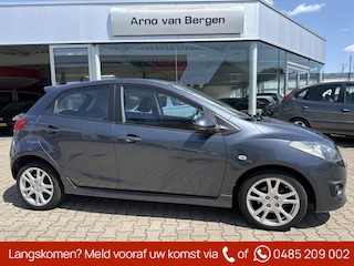 Mazda 2 1.5 S-VT GT-M, airco, stoelverwarming, achterspoiler, sideskirts, leuke sportieve auto !!