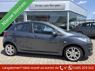 Mazda 2 1.5 S-VT GT-M, airco, stoelverwarming, achterspoiler, sideskirts, leuke sportieve auto !!