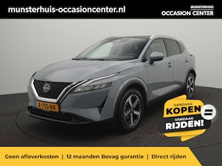 Nissan Qashqai 1.3 MHEV Xtronic N-Connecta - RIJKLAARPRIJS - All Seasonbanden - Rondomzichtcamera - Panoramadak - Trekhaak