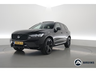 Volvo XC60 2.0 T6 Plug-in hybrid AWD Ultra Black Edition | Pano | Trekhaak | 360 cam | Head up | B&W audio | ACC | Blis | Stoel & Stuur verw. |