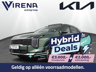 Kia Sportage 1.6 T-GDi Hybrid DynamicPlusLine - Prijs incl. inruilpremie - Stoelverwarming - Adaptief Cruise control - Schuif kantel dak - Keyless entry/start - LED verlichting - Fabrieksgarantie tot 02-2032