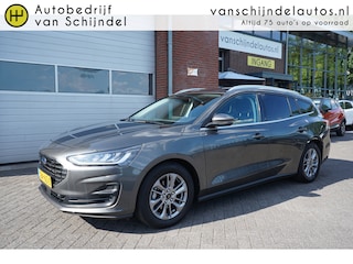 Ford Focus Wagon 1.0 ECOBOOST 155PK HYBRID AUTOMAAT TITANIUM JUNI 2024 ORIGINEEL NL FULL LED ANDROID-APPLECARPLAY NAVI CLIMA CRUISE BLUETOOTH PDC V+A 16INCH 4X ALL SEASON BANDEN 4X ELECTR.RAMEN/SPIEGELS ENZ...