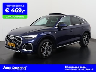 Audi Q5 50 TFSIe S-Line | Sportback | Panoramadak | Stuurverwarming | Zondag Open!