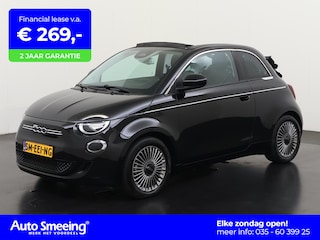 Fiat 500 C Icon 42 kWh | 360 Camera | Apple Carplay | Stoelverwarming | Zondag Open!