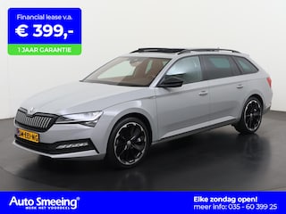 Skoda Superb Combi 1.4 TSI iV Sportline | Panoramadak | Trekhaak | 360 Camera | 19" Supernova | Zondag Open!